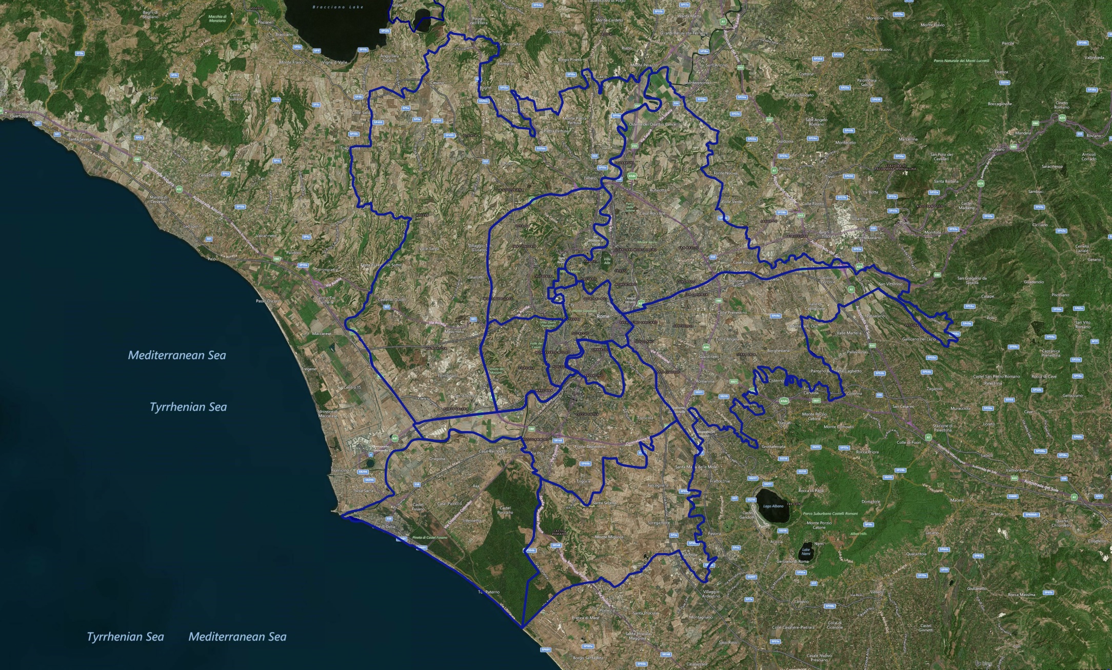 ROMA. Una geografia della numerazione civica